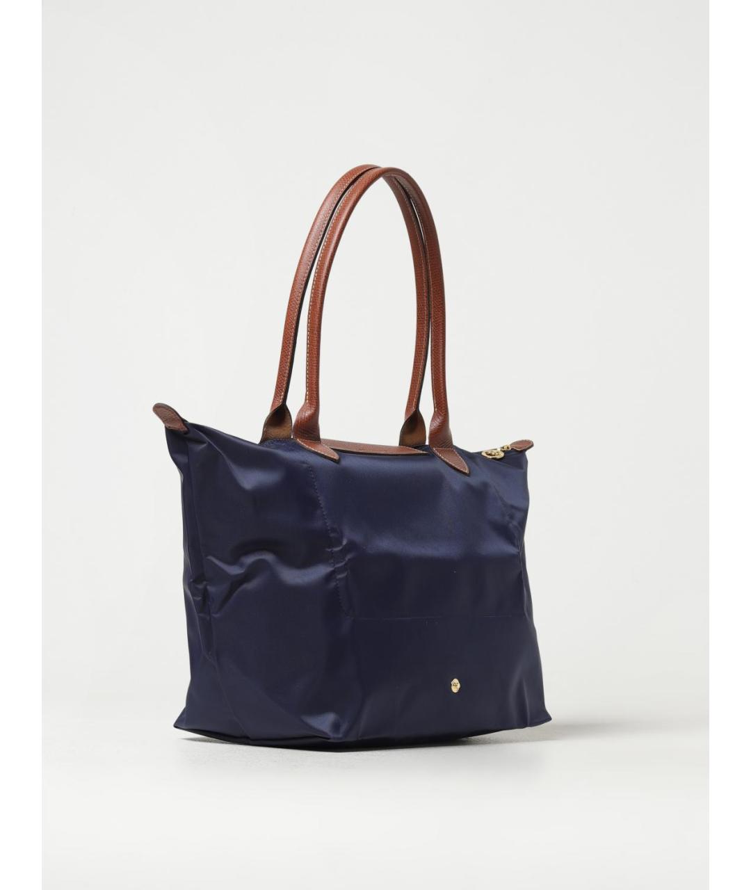 LONGCHAMP Темно-синяя сумка тоут, фото 2