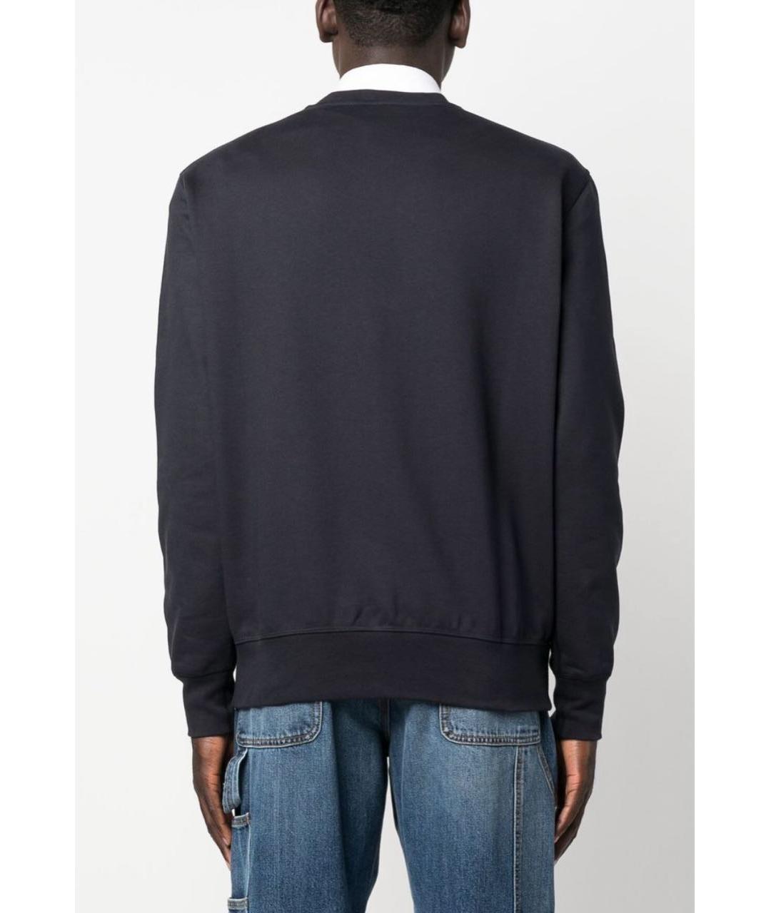 ALEXANDER MCQUEEN Темно-синий хлопковый спортивный костюм, фото 5