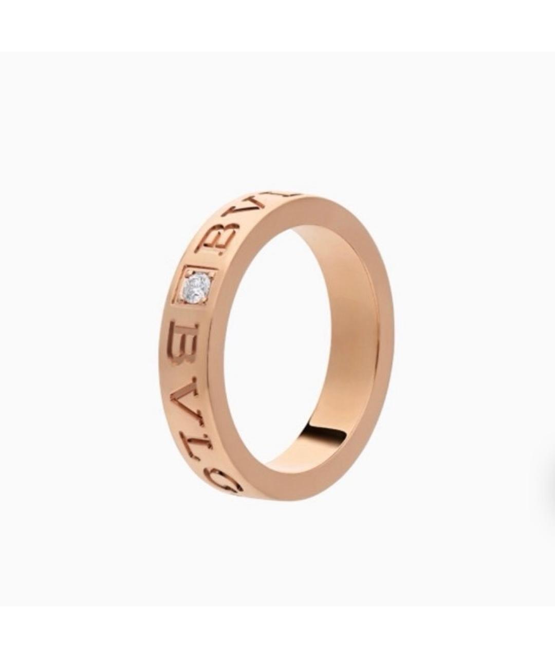 BVLGARI Розовое кольцо из розового золота, фото 6
