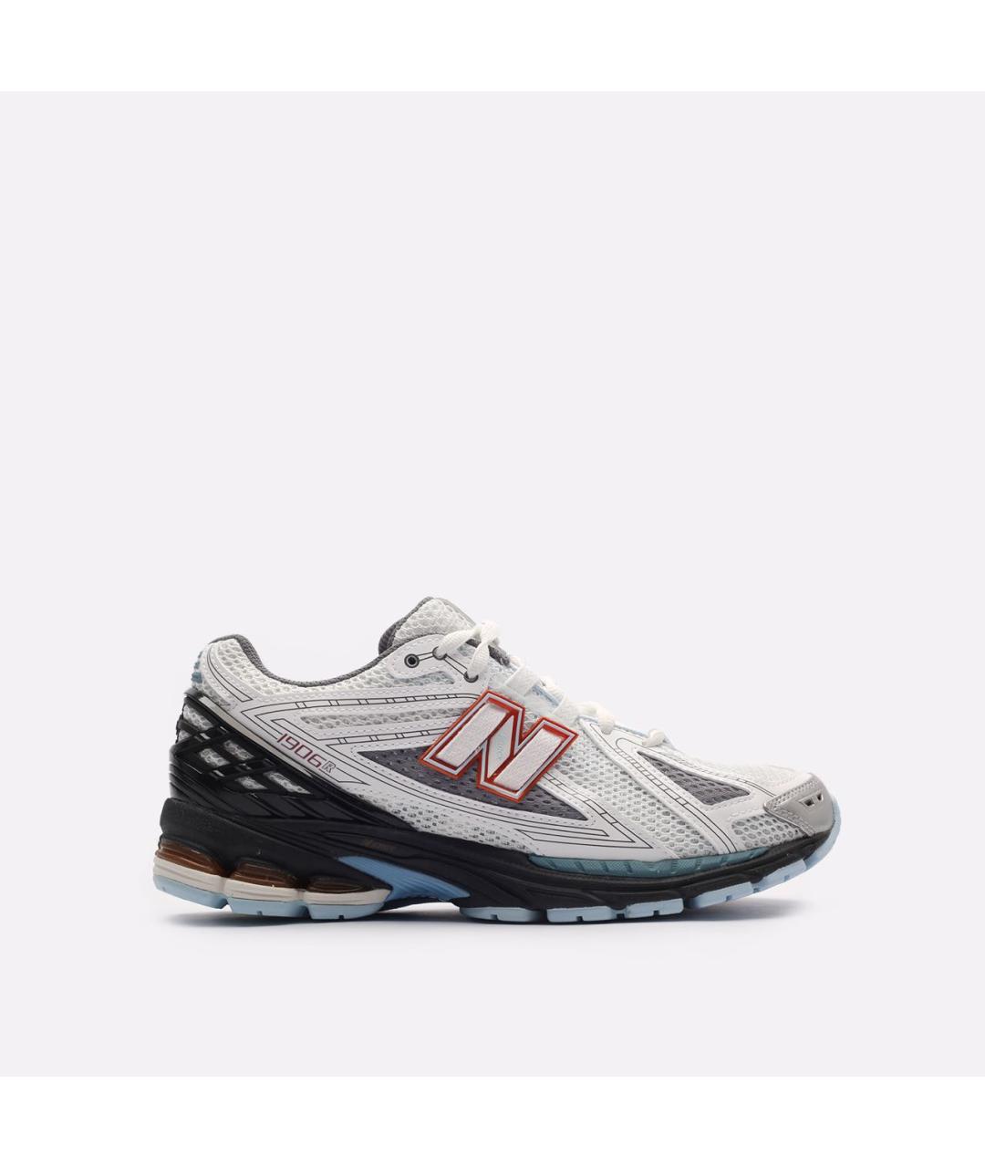 NEW BALANCE Белые текстильные низкие кроссовки / кеды, фото 5