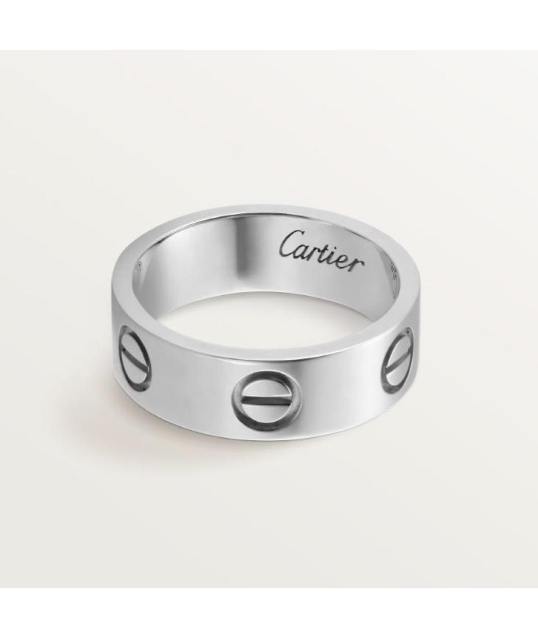 CARTIER Серебряное кольцо из белого золота, фото 6