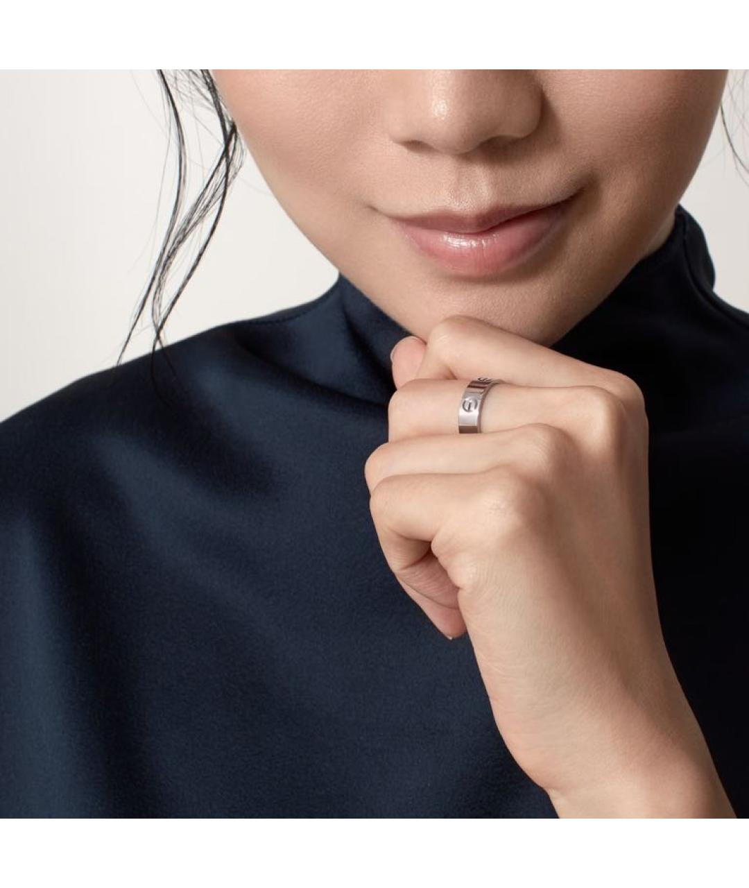 CARTIER Серебряное кольцо из белого золота, фото 3