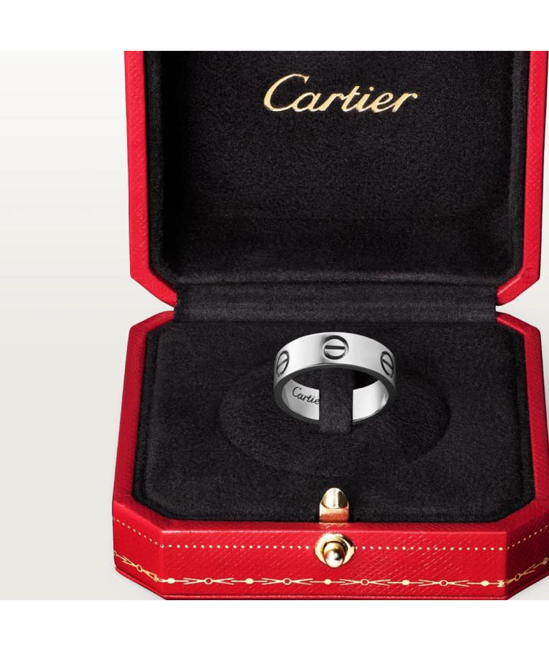 CARTIER Серебряное кольцо из белого золота, фото 5