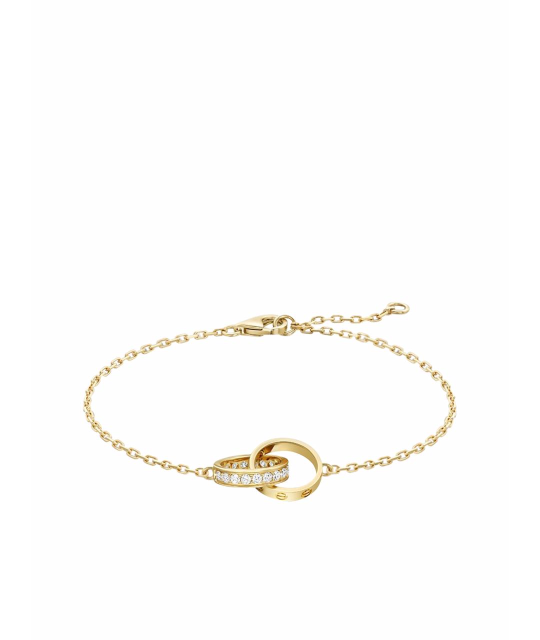 CARTIER Золотой браслет из желтого золота, фото 1