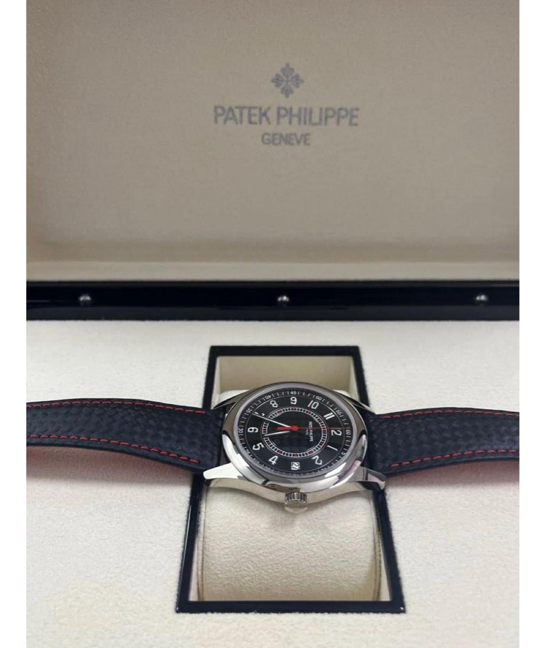 PATEK PHILIPPE Черные часы из белого золота, фото 5