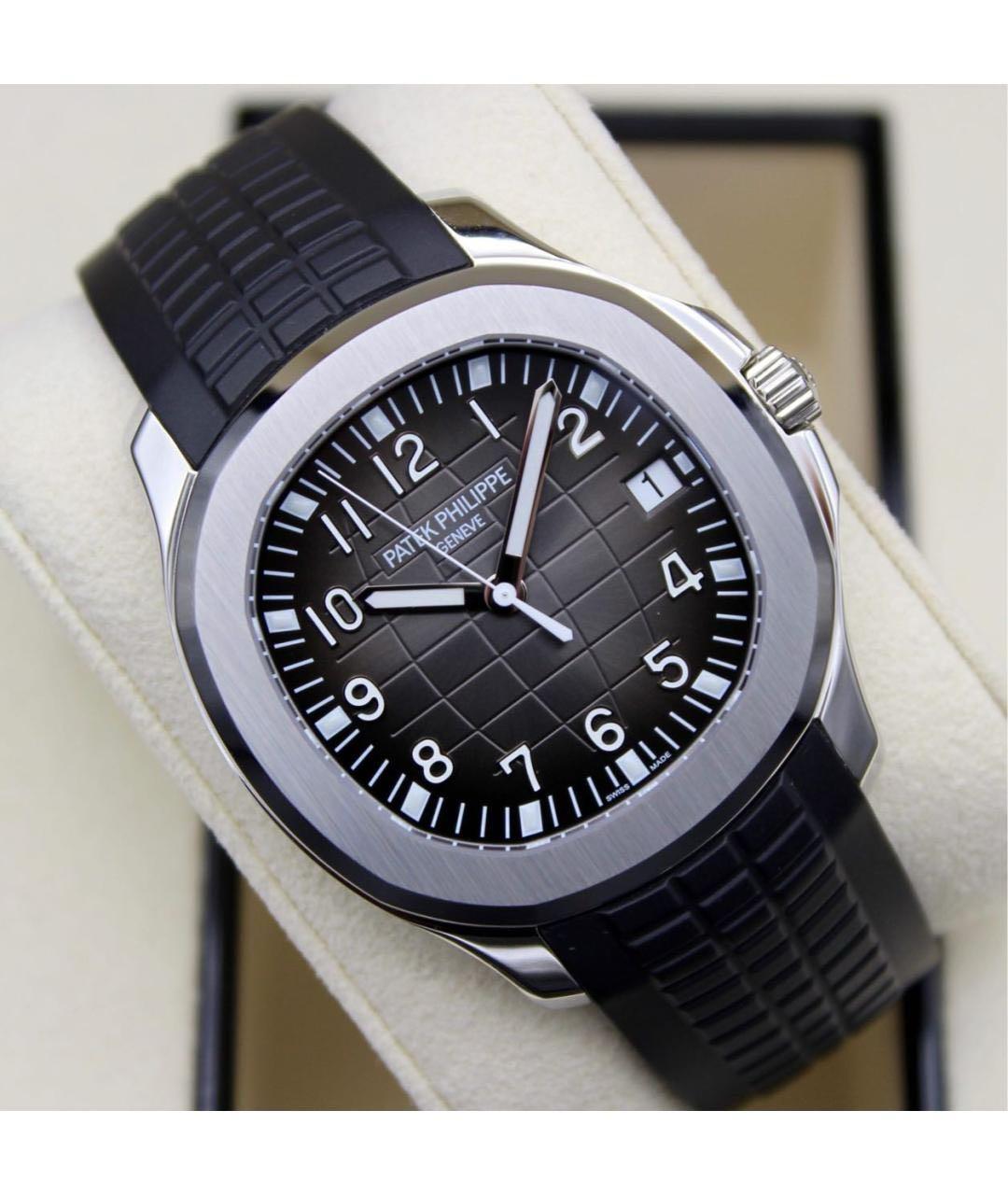 PATEK PHILIPPE Черные часы из белого золота, фото 2