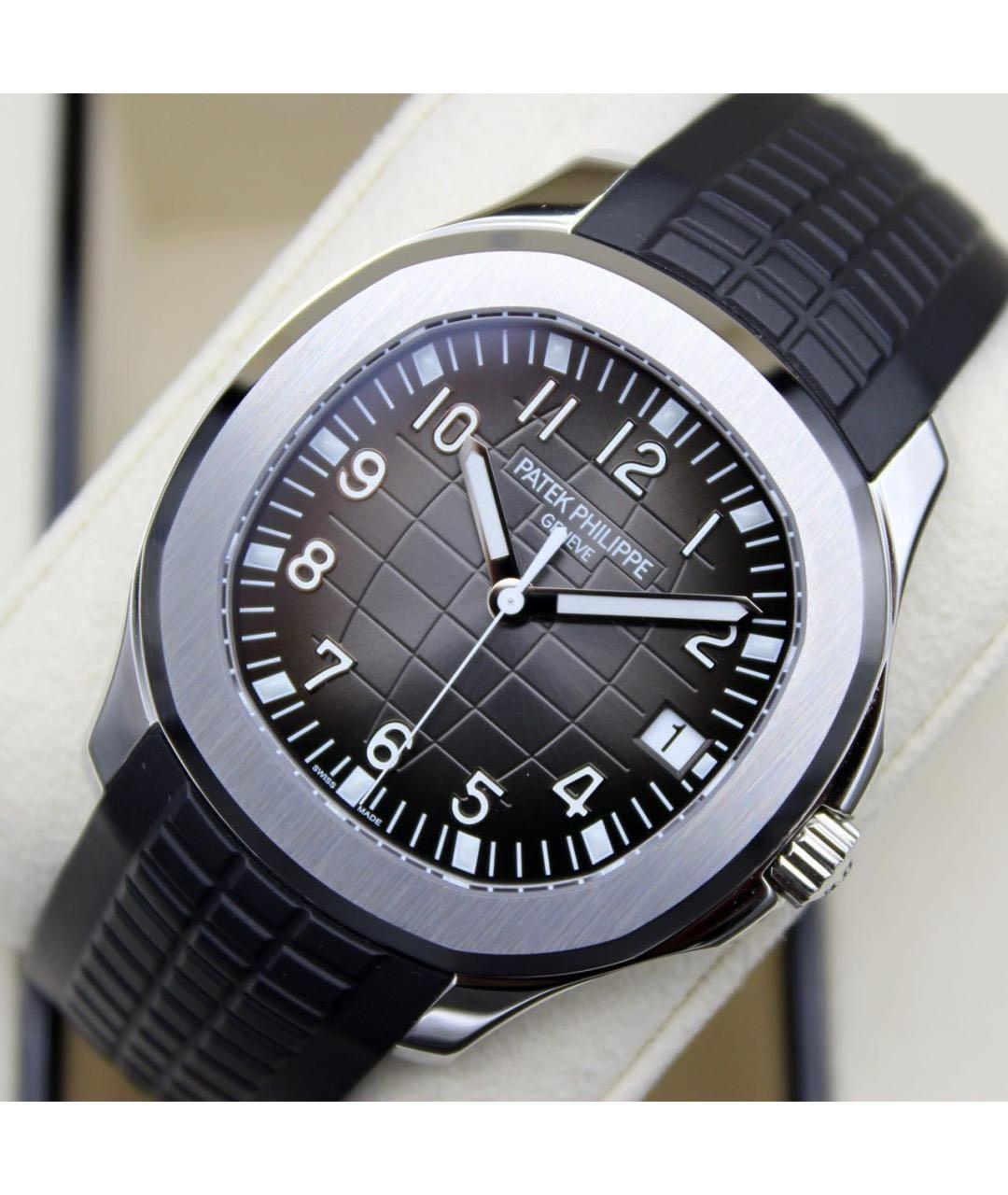 PATEK PHILIPPE Черные часы из белого золота, фото 4