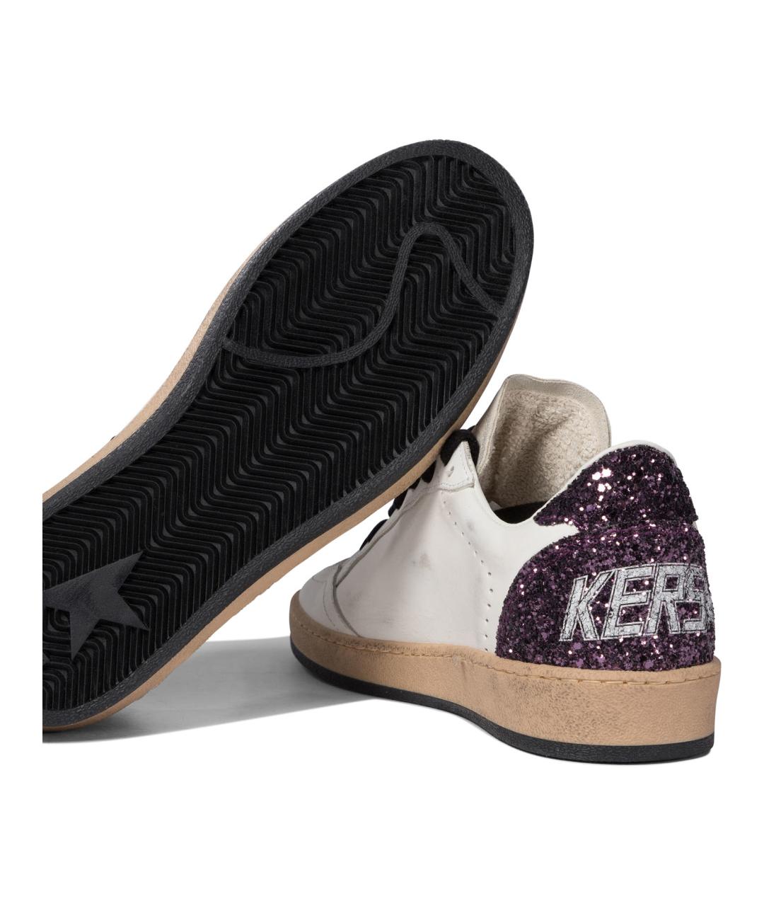 GOLDEN GOOSE DELUXE BRAND Белые кожаные кеды, фото 5