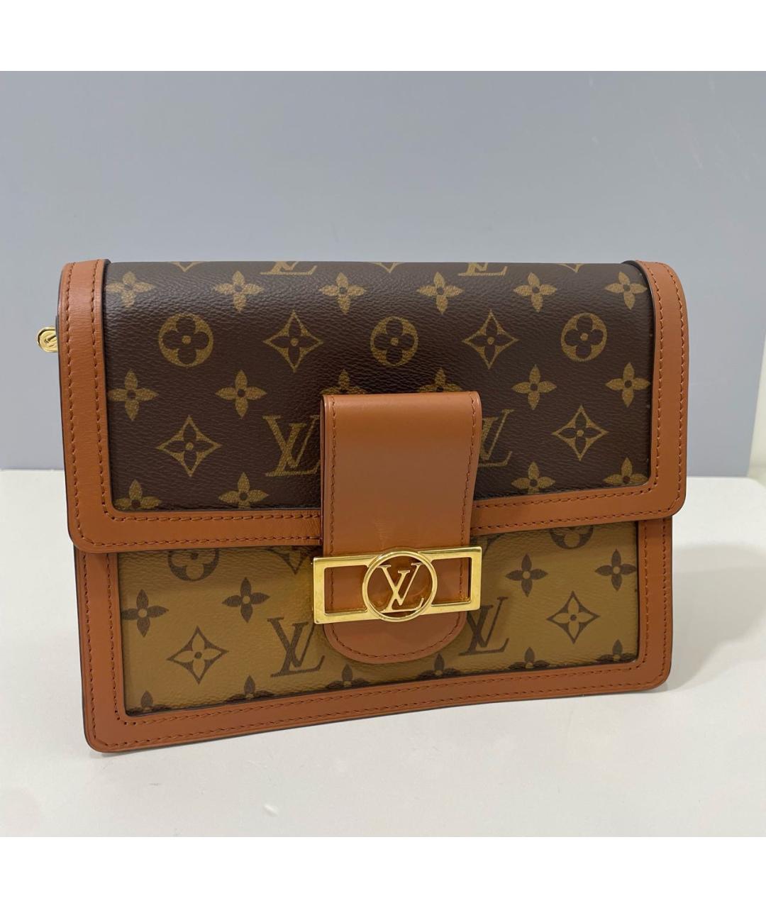 LOUIS VUITTON Коричневая сумка через плечо, фото 9