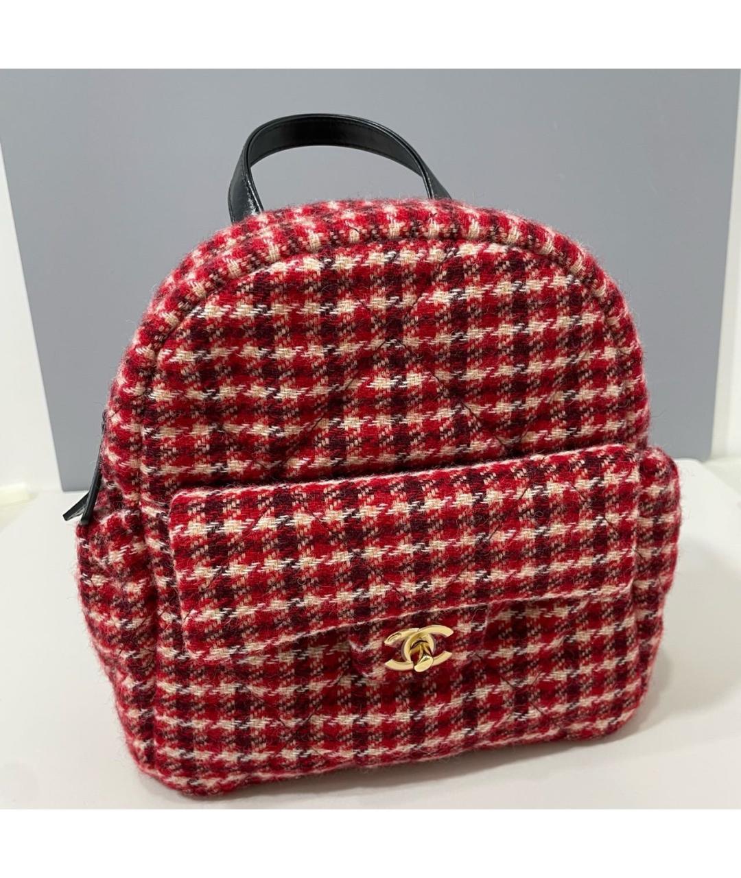 CHANEL Шерстяной рюкзак, фото 9