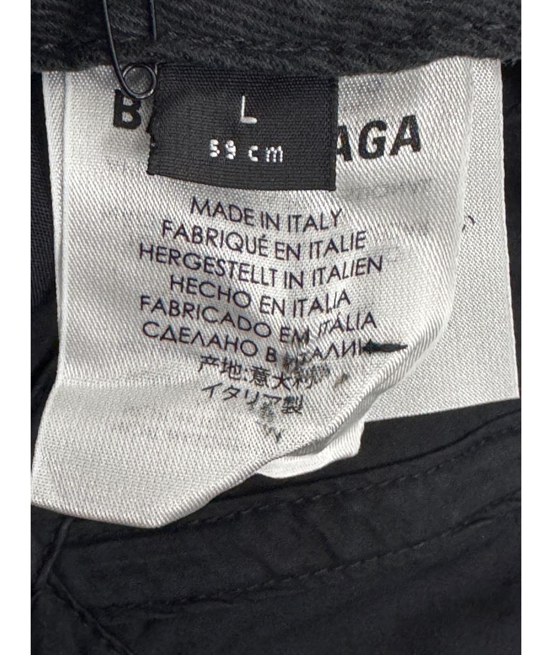 BALENCIAGA Черная хлопковая кепка/бейсболка, фото 7