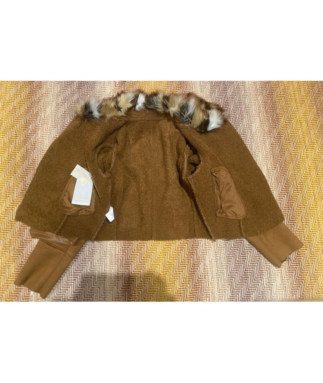 PINKO Коричневая куртка, фото 3