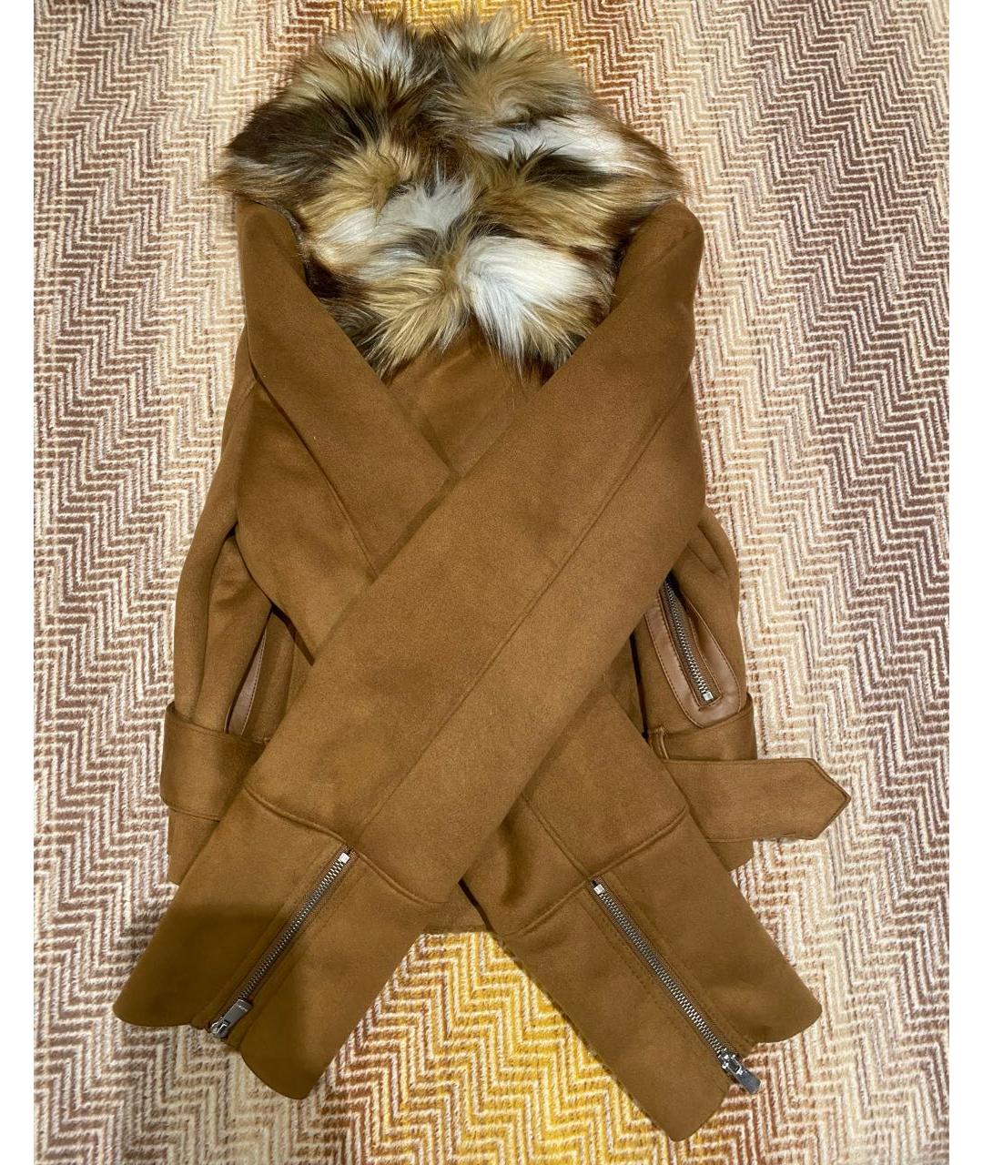 PINKO Коричневая куртка, фото 6