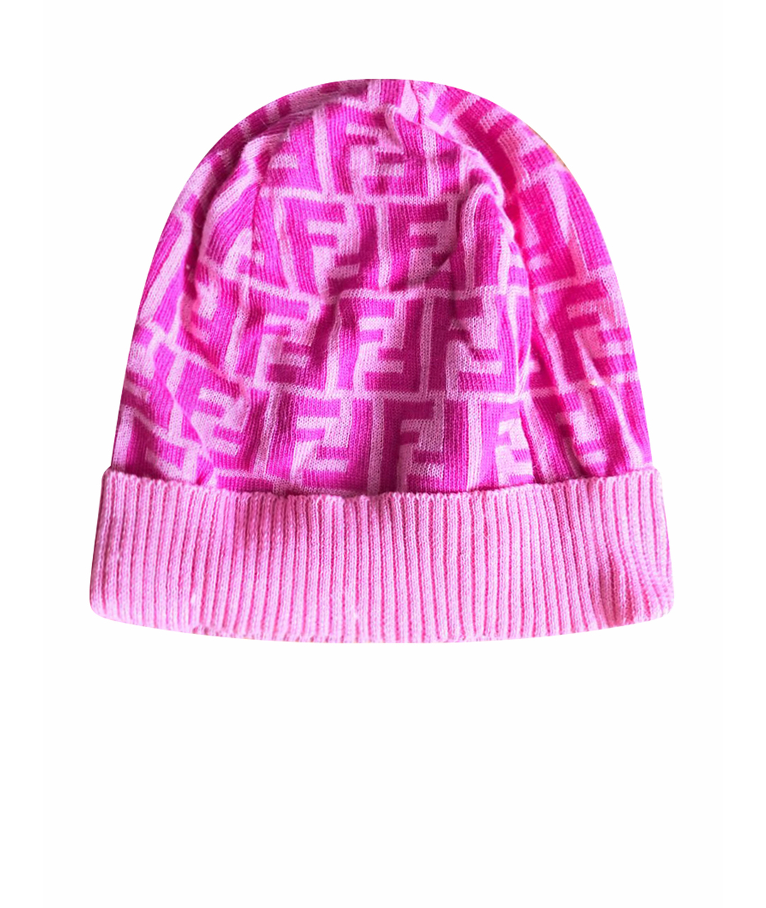 FENDI Розовая шапка, фото 1