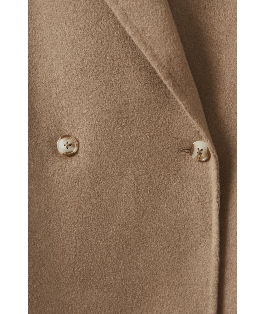 LOULOU STUDIO Бежевое шерстяное пальто, фото 4