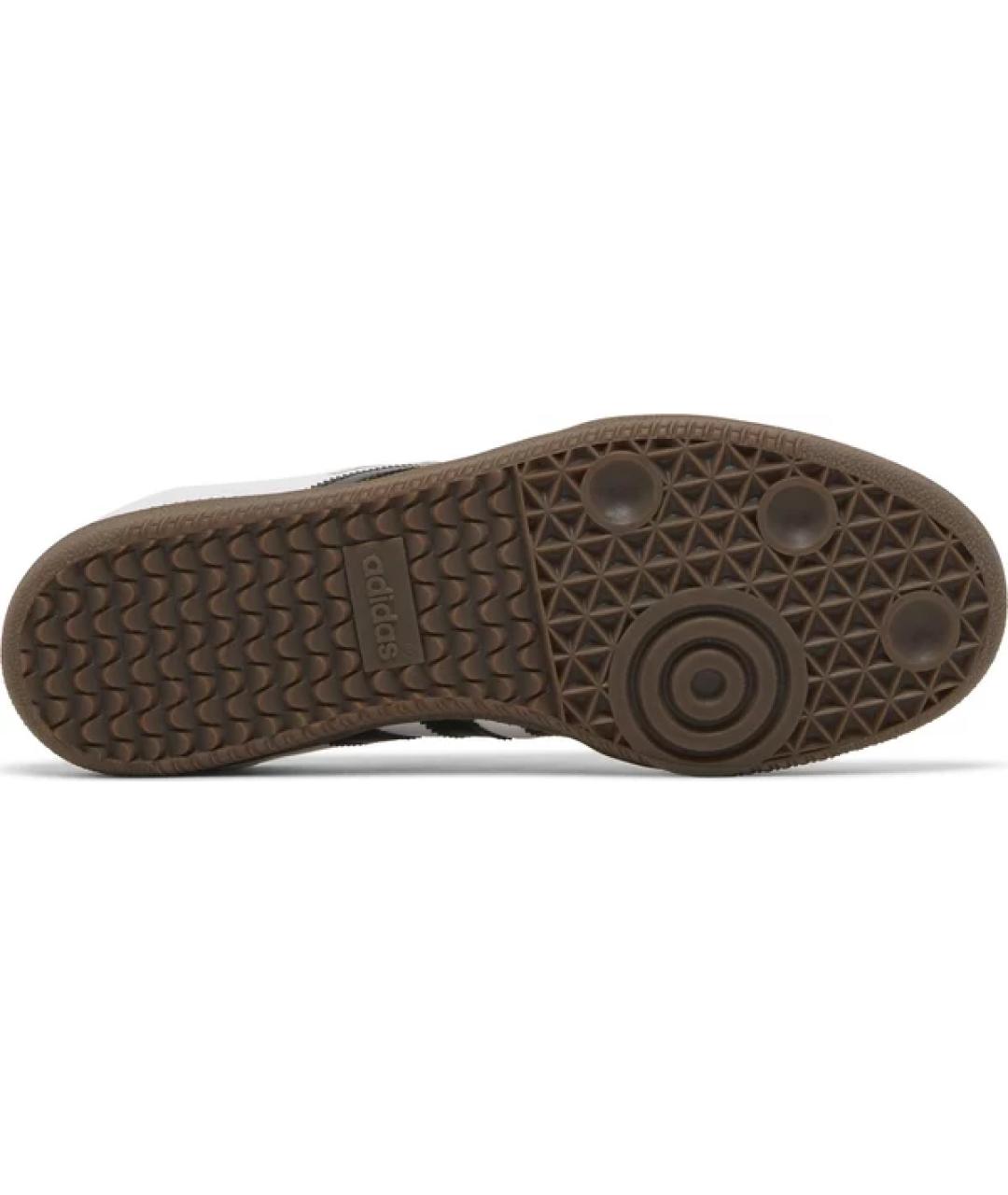 ADIDAS Белые кожаные кроссовки, фото 3