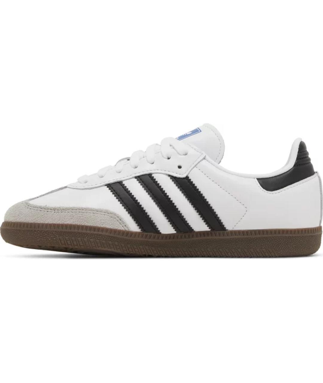 ADIDAS Белые кожаные кроссовки, фото 2