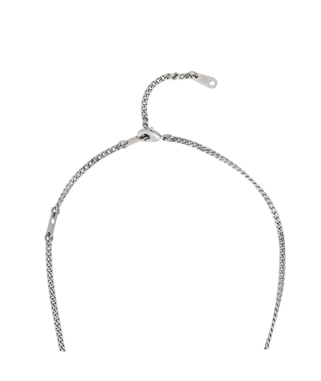 LOUIS VUITTON Серебряная металлическая цепочка/подвеска, фото 4