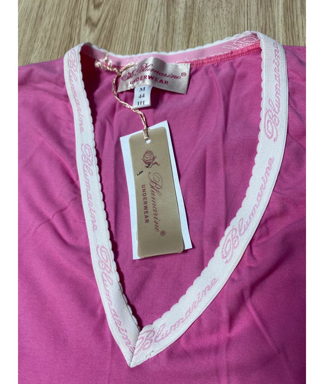 BLUMARINE Розовая хлопковая пижама, фото 4