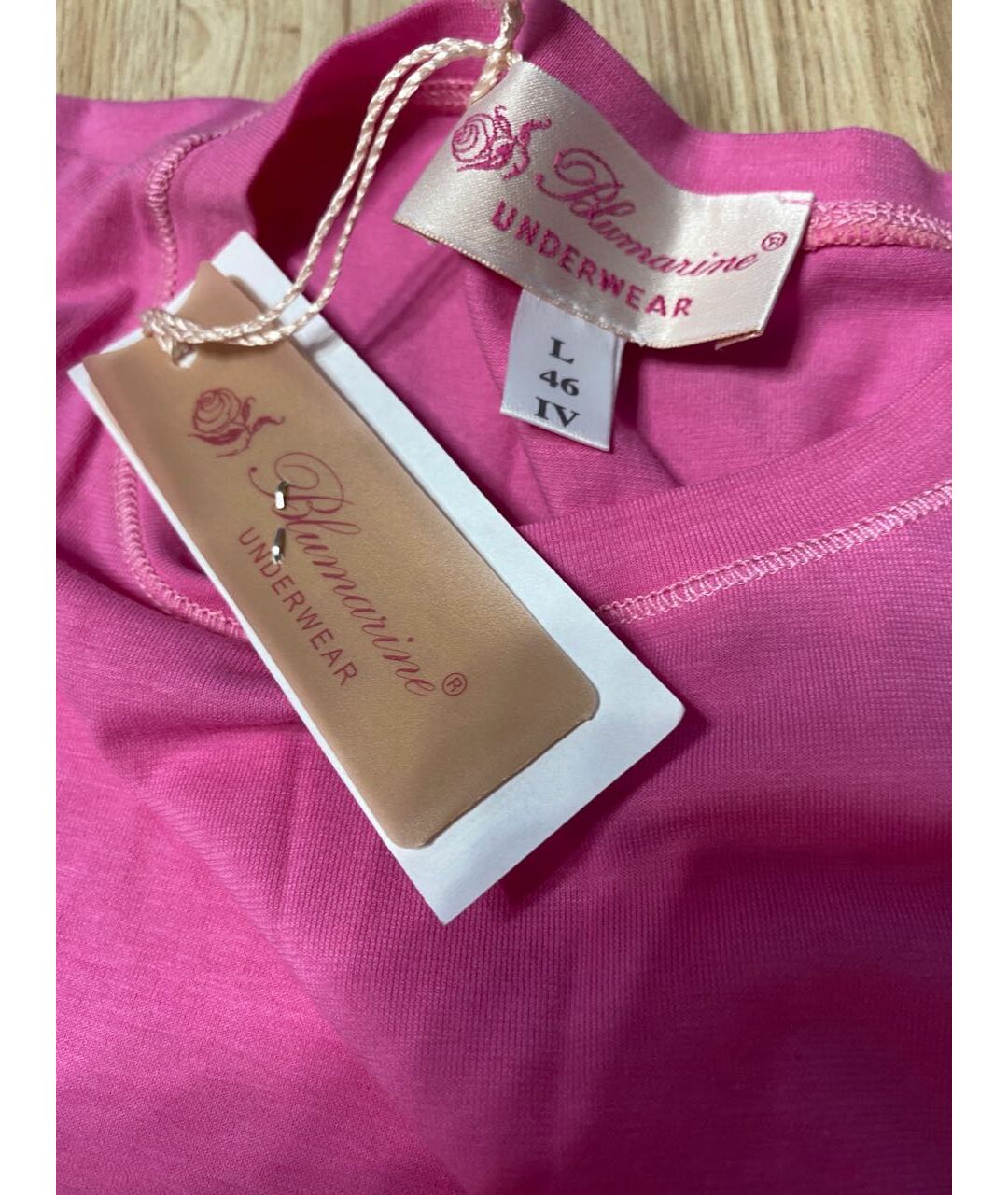 BLUMARINE Розовая хлопко-эластановая пижама, фото 5