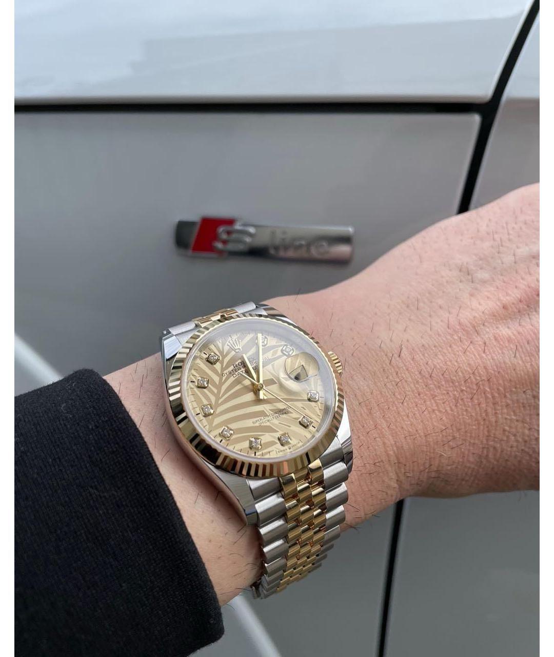 ROLEX Золотые часы из желтого золота, фото 7