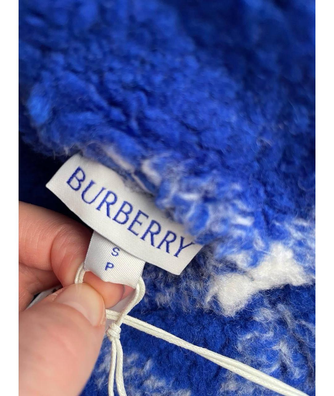 BURBERRY Черная шерстяная шляпа, фото 4