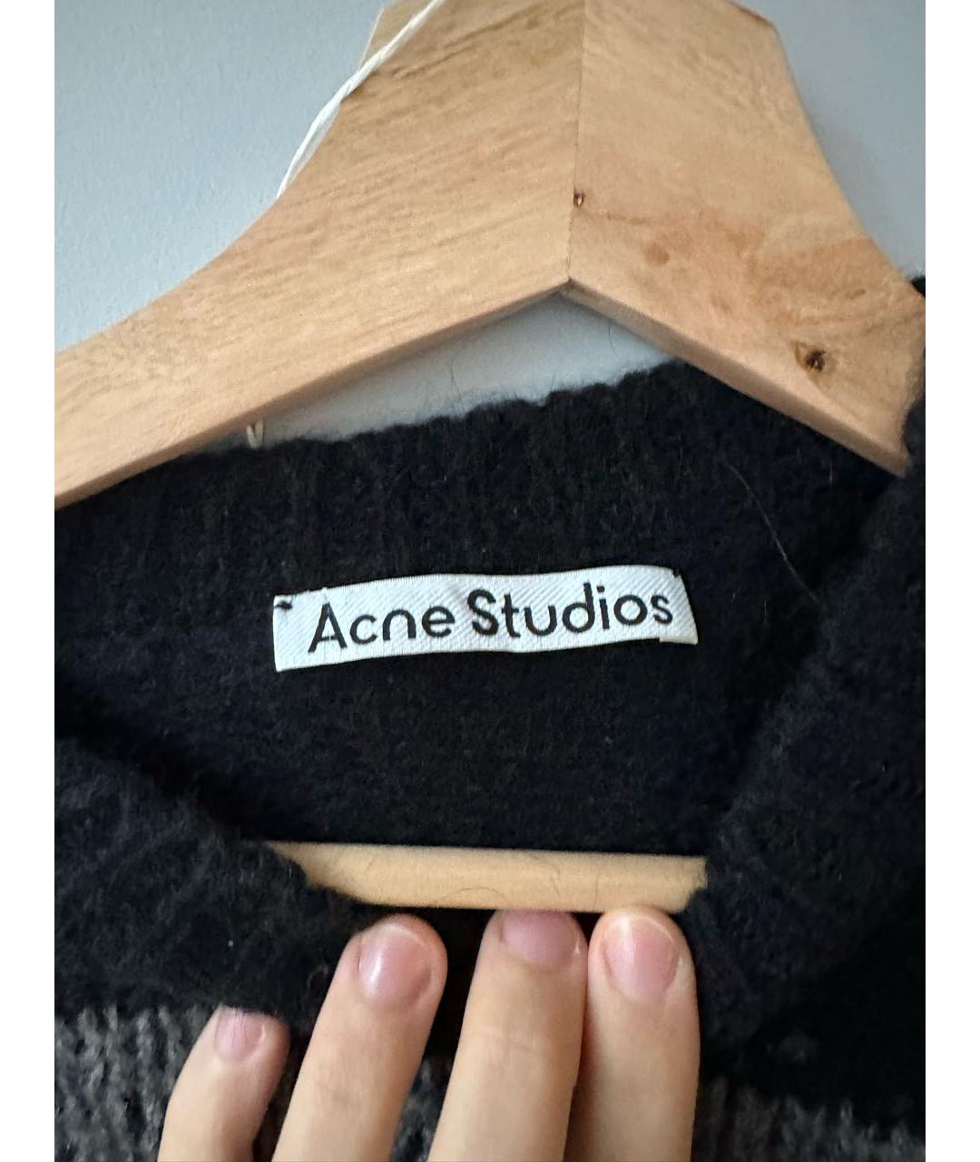 ACNE STUDIOS Серый шерстяной джемпер / свитер, фото 3