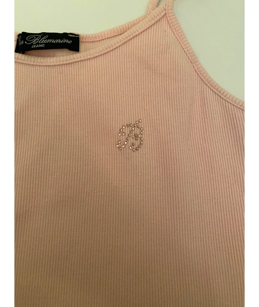 MISS BLUMARINE Розовый детская футболка / топ, фото 2