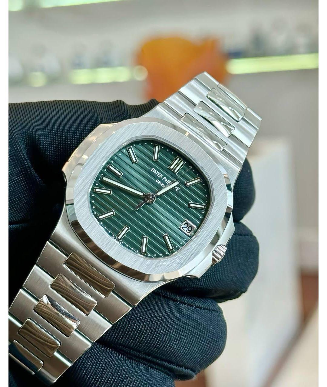 PATEK PHILIPPE Зеленые часы, фото 3