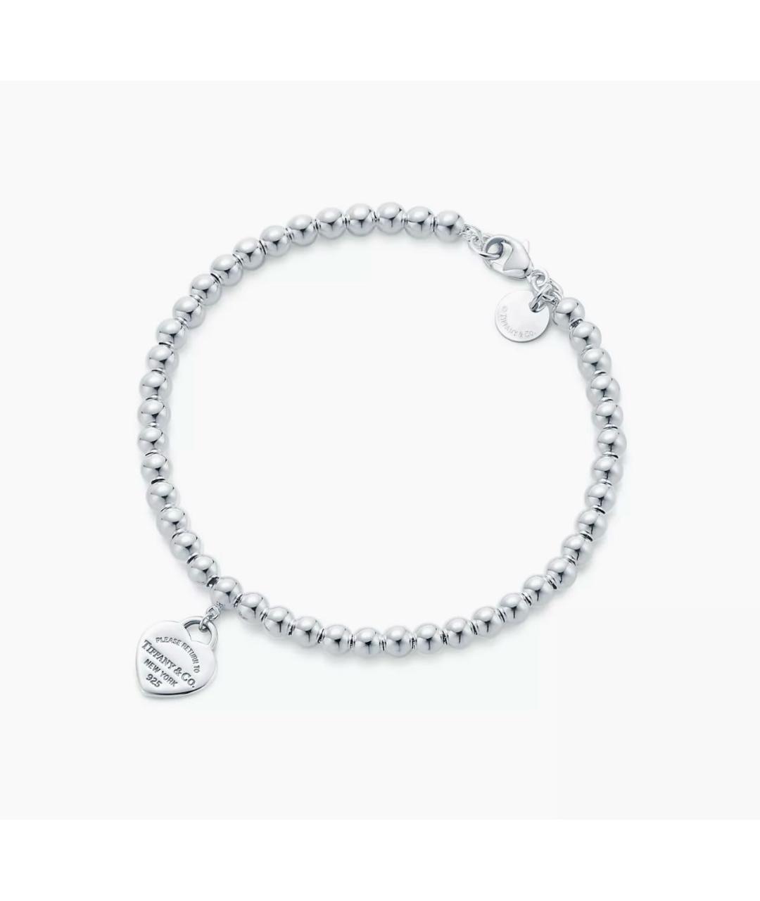 TIFFANY&CO Бирюзовый серебряный браслет, фото 3