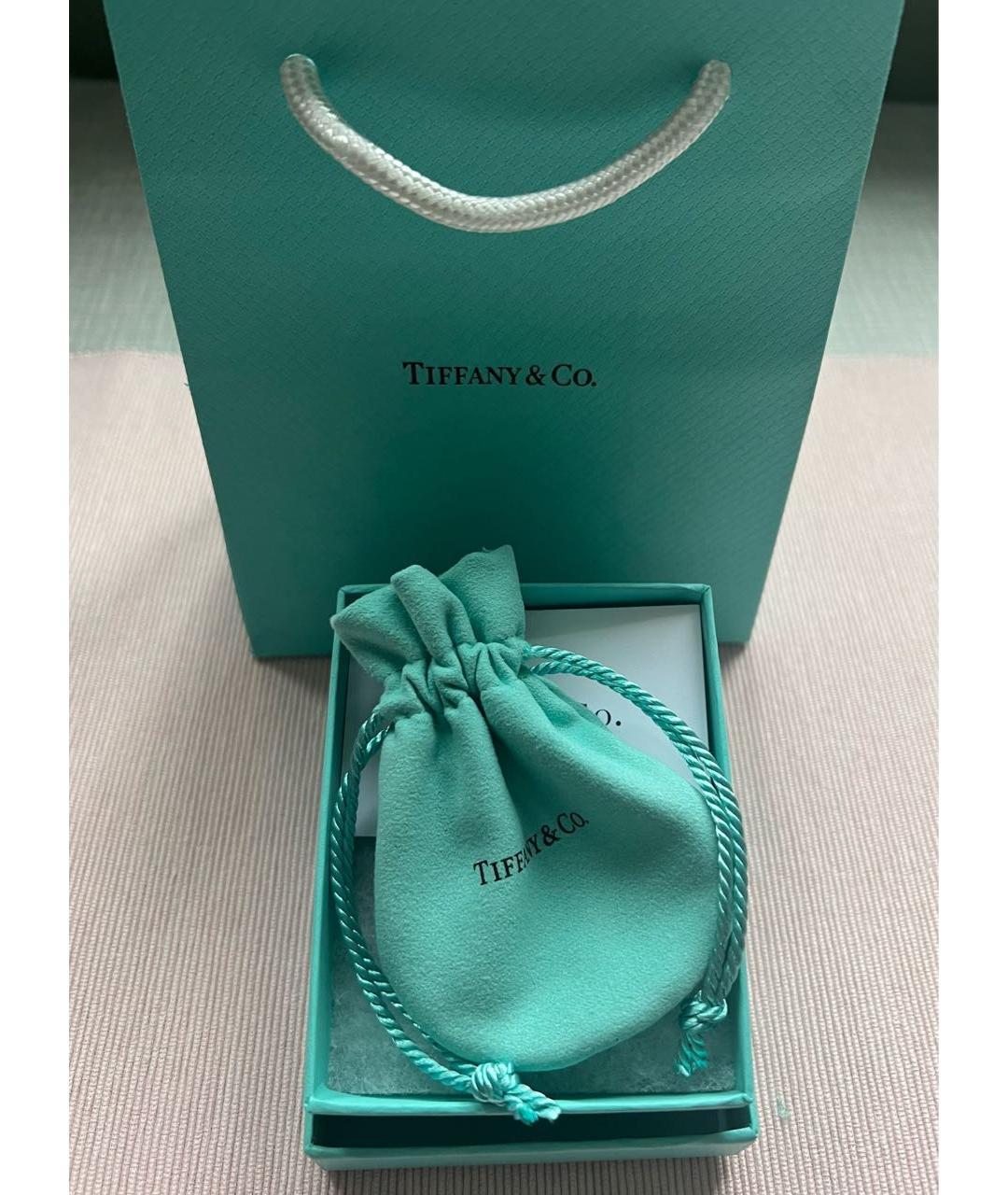 TIFFANY&CO Бирюзовый серебряный браслет, фото 7