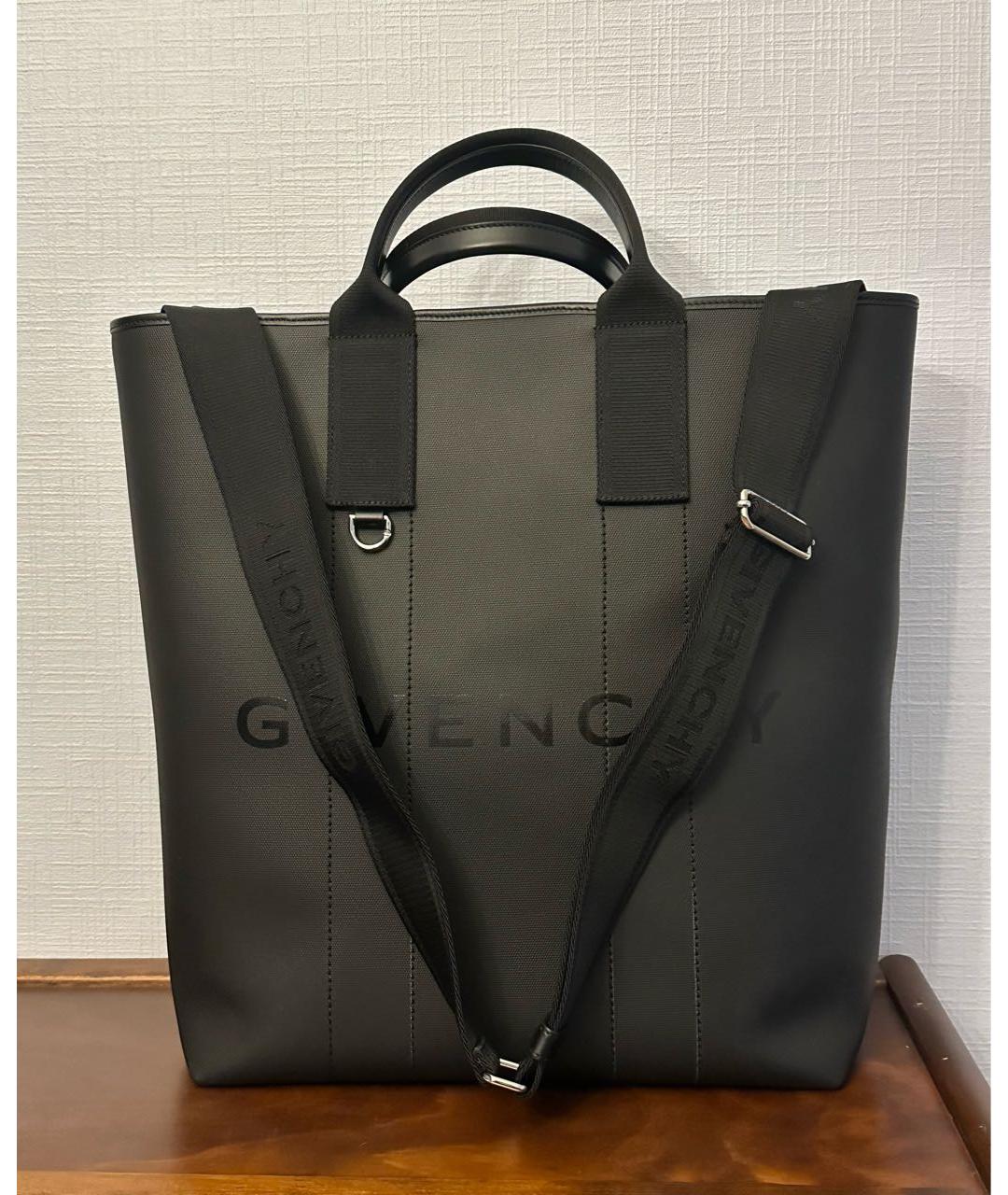 GIVENCHY Черная сумка тоут, фото 7