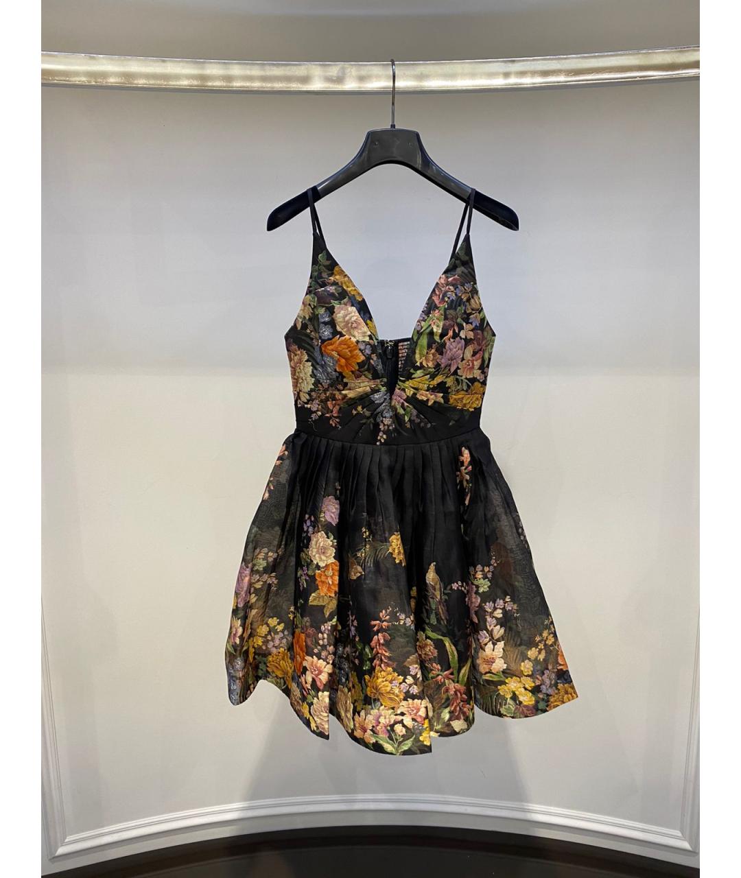 ZIMMERMANN Мульти льняное платье, фото 2