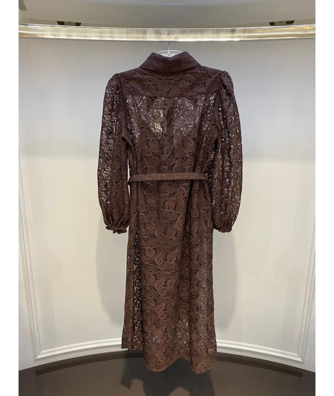 ZIMMERMANN Коричневое платье, фото 2