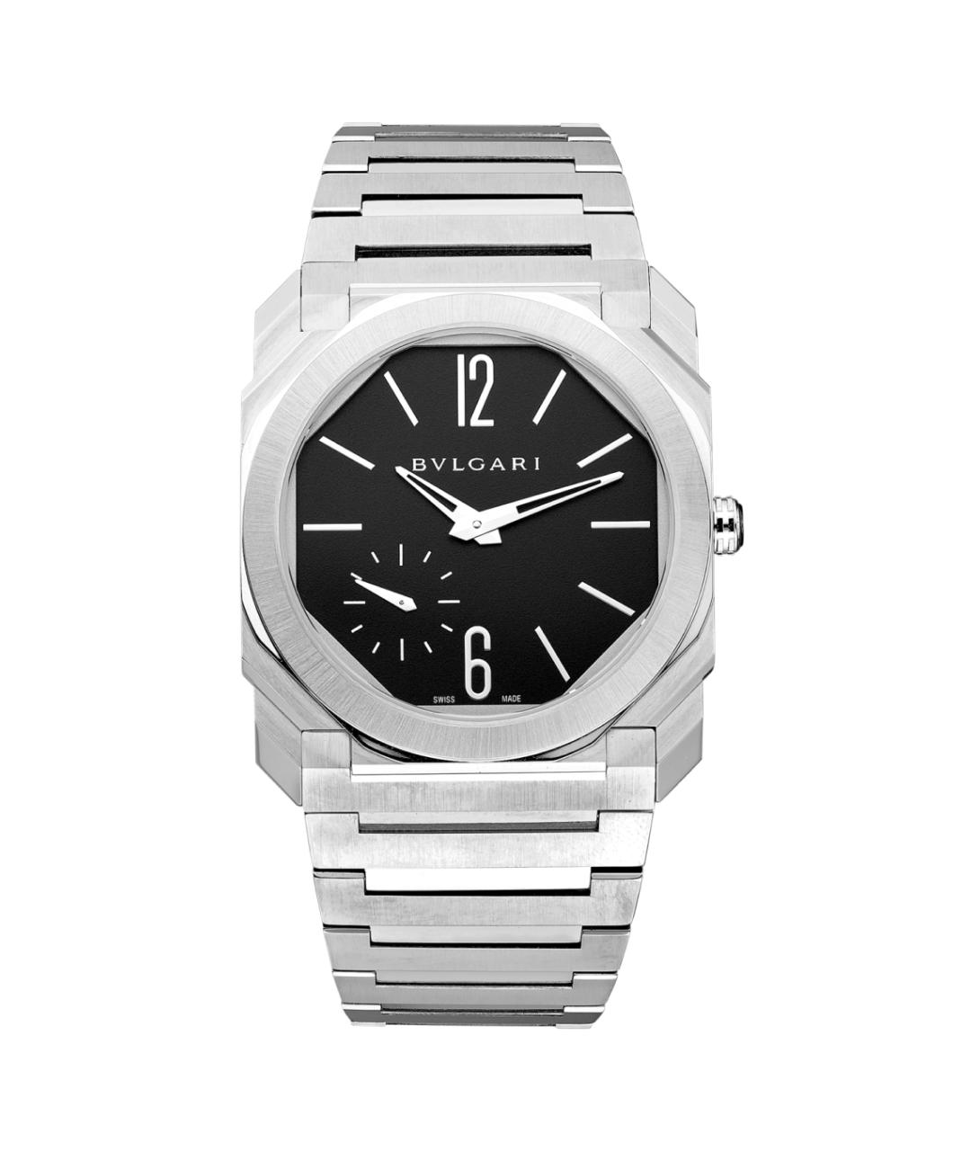 BVLGARI Черные часы, фото 1