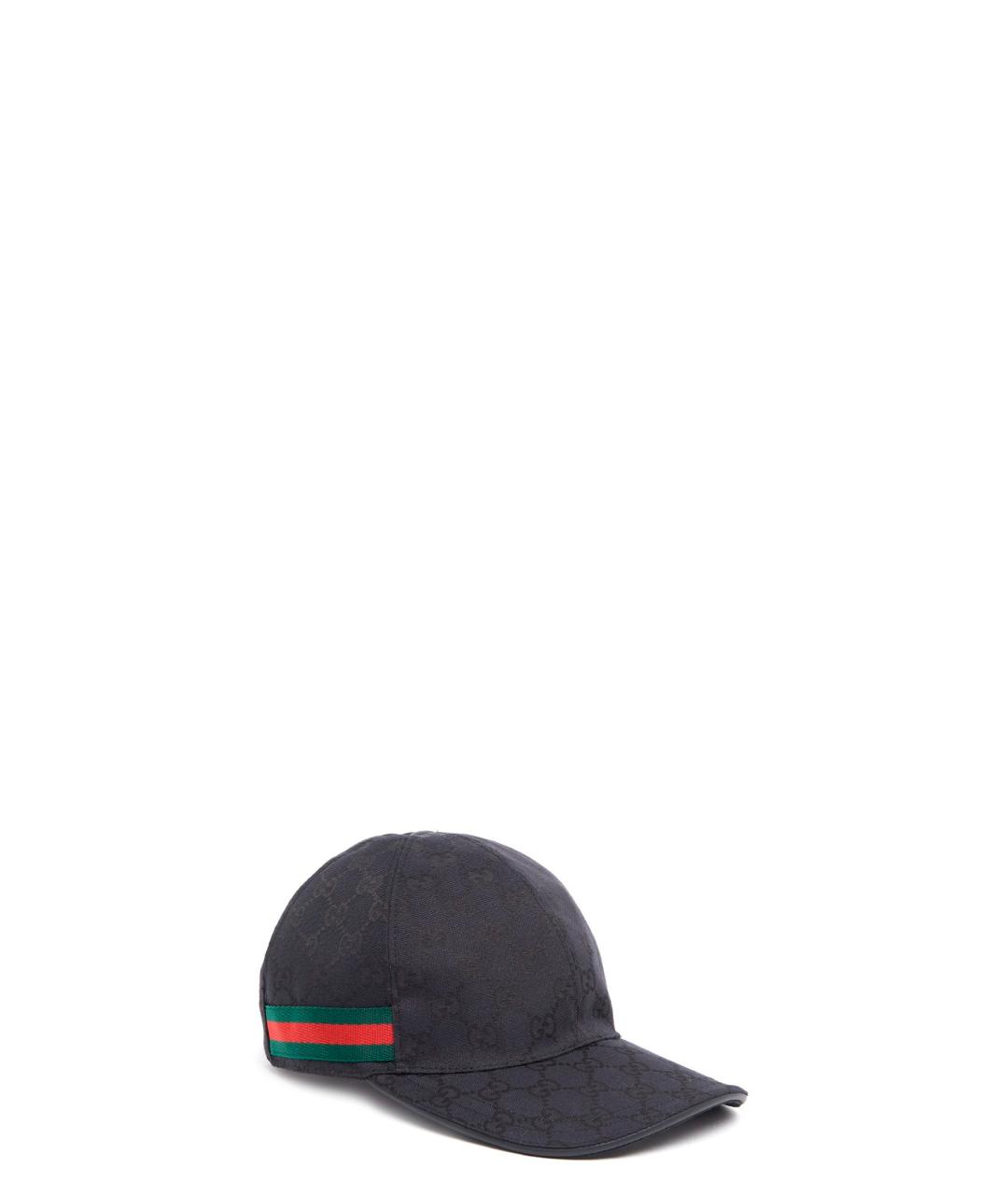 GUCCI Черная синтетическая кепка, фото 2