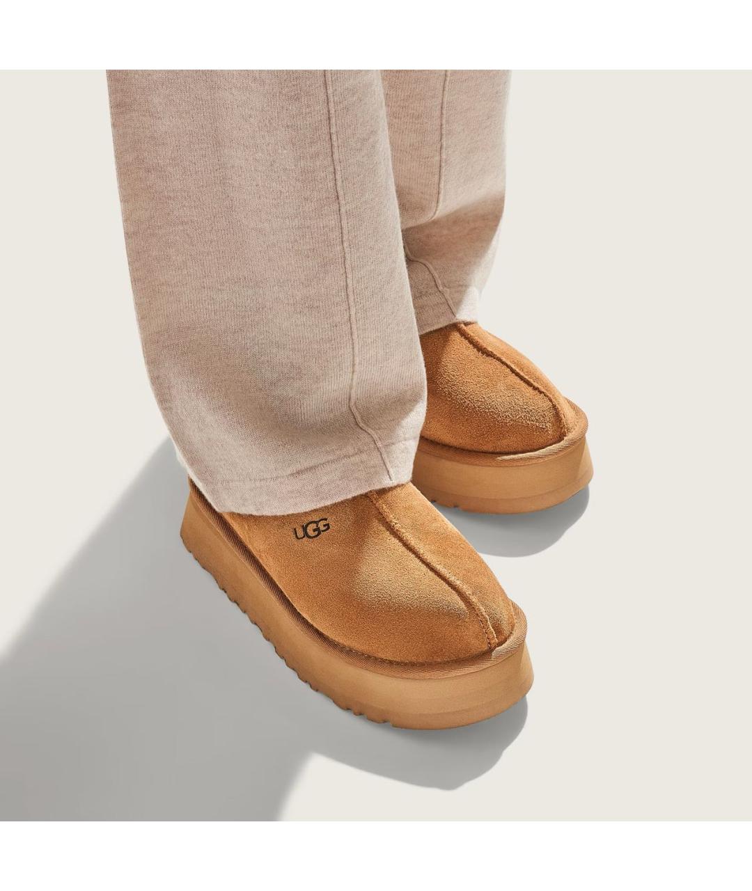 UGG AUSTRALIA Коричневые замшевые ботинки, фото 6