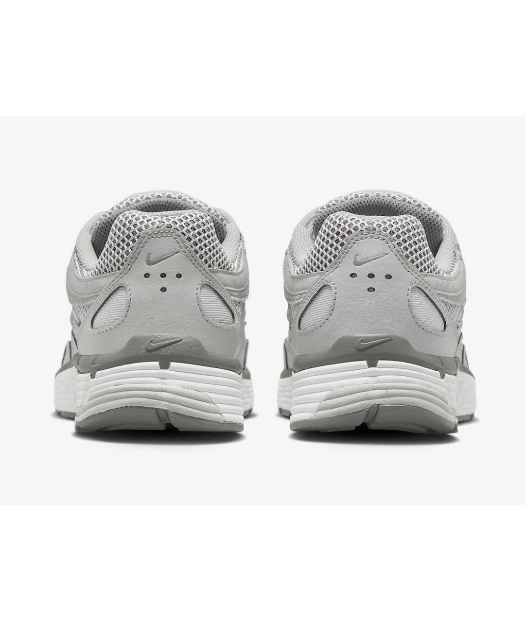 NIKE Серые текстильные низкие кроссовки / кеды, фото 4
