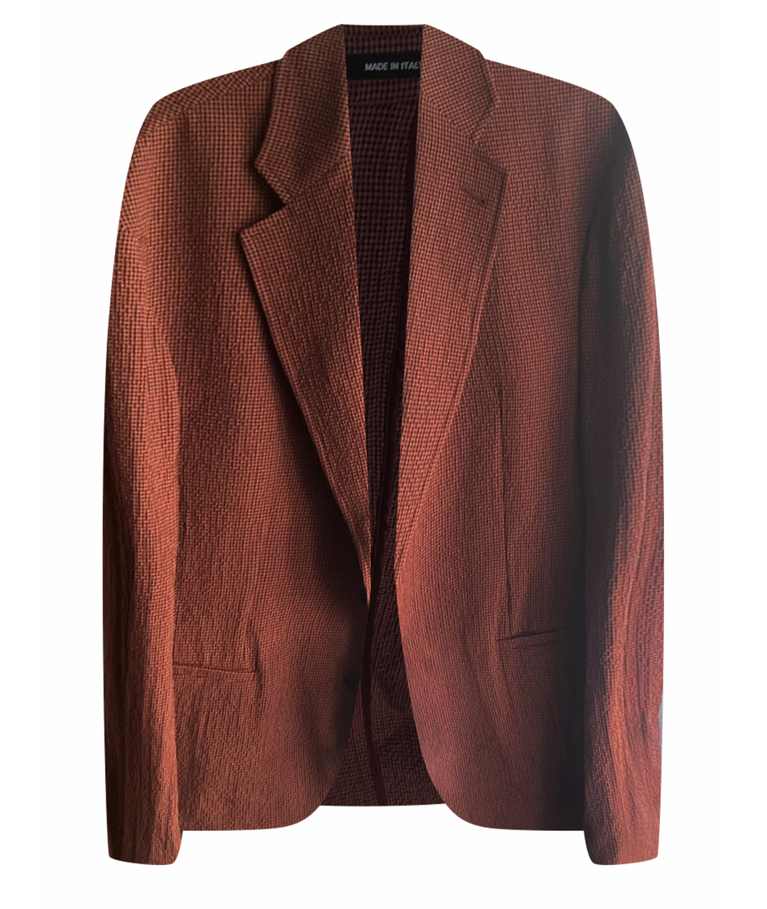 GIORGIO ARMANI Бордовый кашемировый пиджак, фото 1