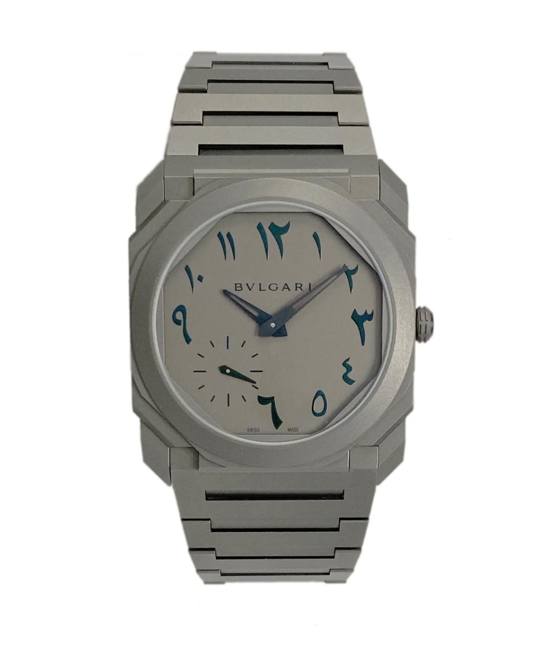BVLGARI Серые часы, фото 1