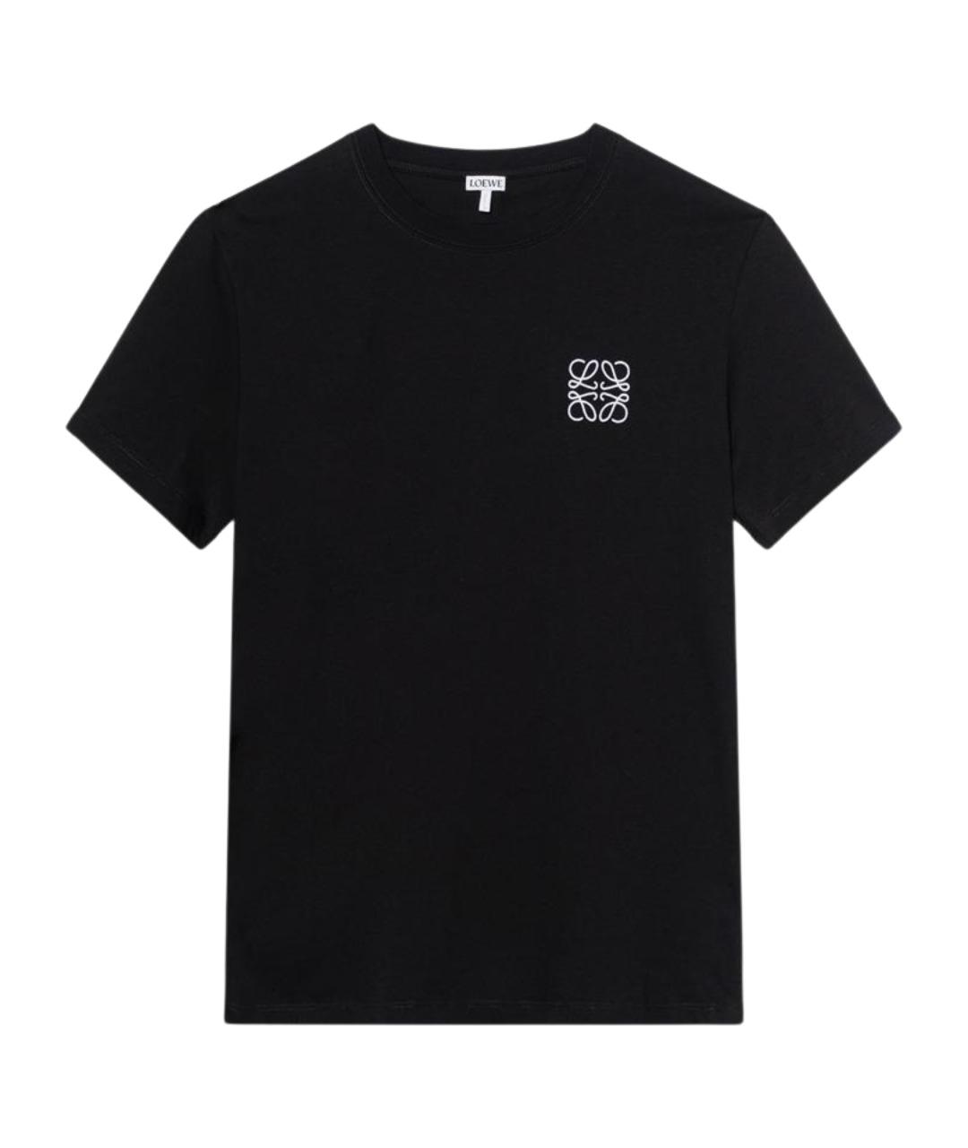 LOEWE Черная футболка, фото 1