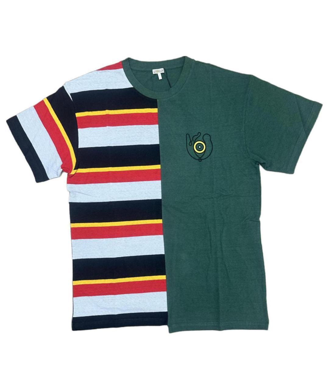 LOEWE Зеленая хлопковая футболка, фото 1