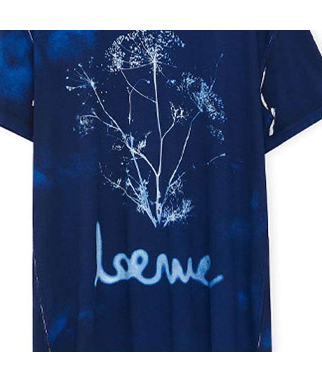 LOEWE Синяя футболка, фото 4