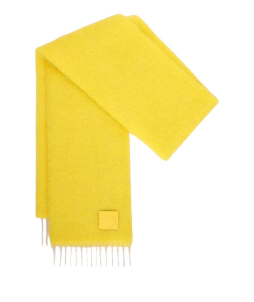 LOEWE Желтый шарф, фото 1