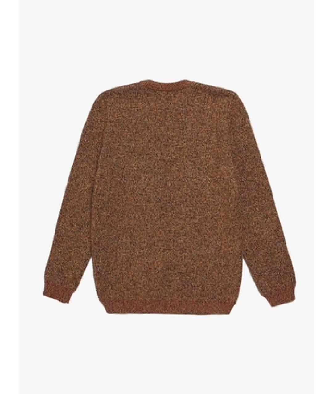 GUCCI Оранжевый шерстяной джемпер / свитер, фото 2