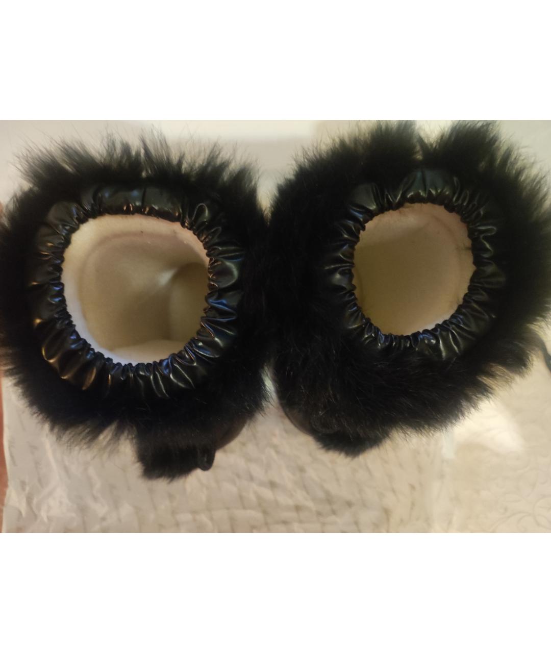 BLUMARINE Черные сапоги, фото 2