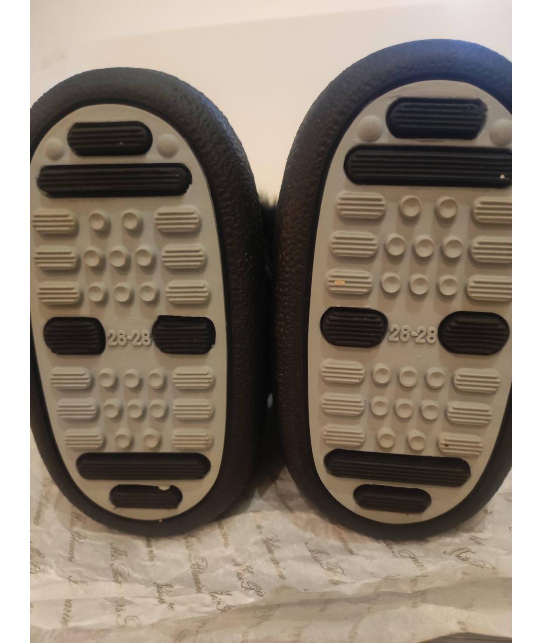 BLUMARINE Черные сапоги, фото 4