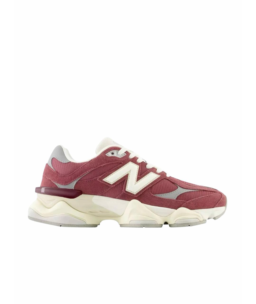 NEW BALANCE Коралловые замшевые низкие кроссовки / кеды, фото 1