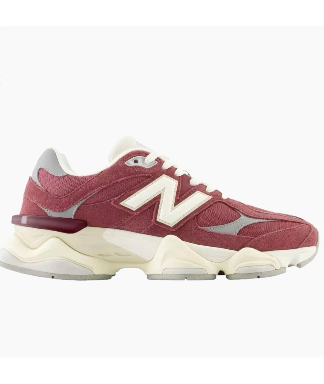 NEW BALANCE Коралловые замшевые низкие кроссовки / кеды, фото 4