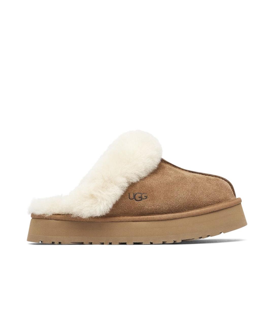 UGG AUSTRALIA Коричневые замшевые ботинки, фото 1